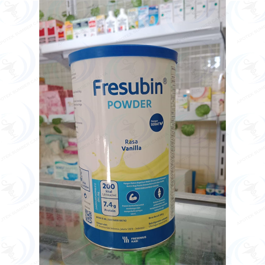 FRESUBIN POWDER RASA VANILA (isi 500 Gram)