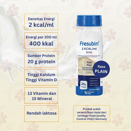 FRESUBIN 2KCAL PLAIN (isi 4 Botol)