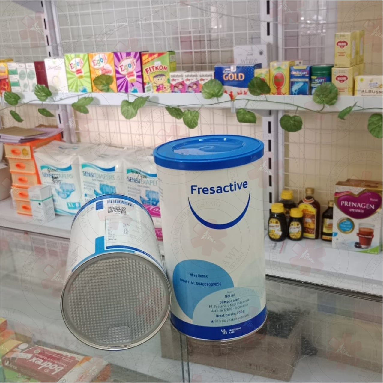 FRESACTIVE WHEY PROTEIN BUBUK (isi 300 Gram)